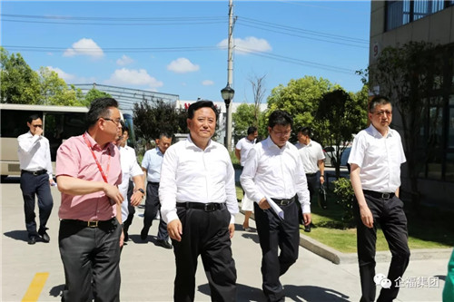 松江區委書記程向民蒞臨企福新尚科技園考察調研