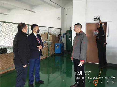 這一次，企福物業受邀為園區企業進行消防安全檢查